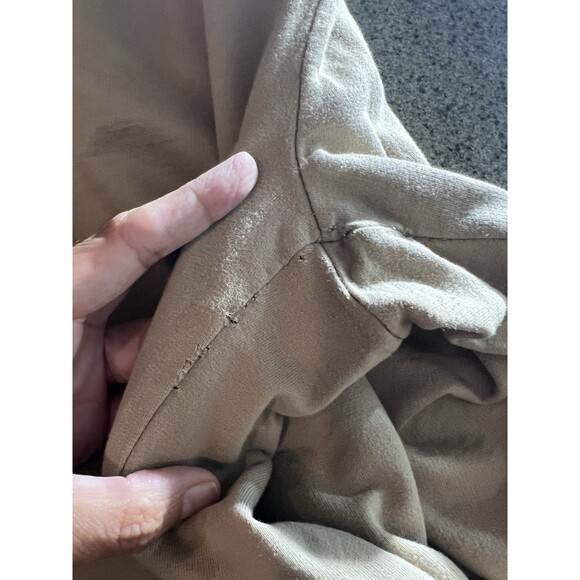 Oleg Cassini Sport Tan Lounge Sweatpants Relax Wide Leg Comfort Men XL - Picture 14 of 14